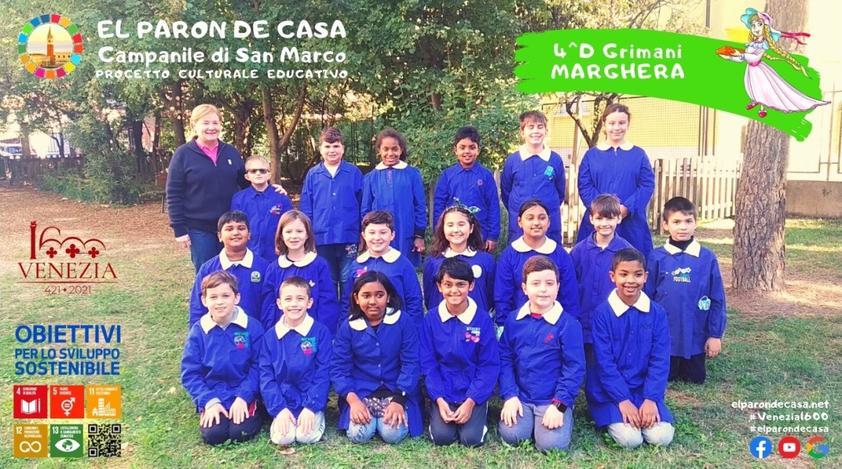 Marghera aderisce al progetto con la Classe 4^D della&nbsp;Grimani