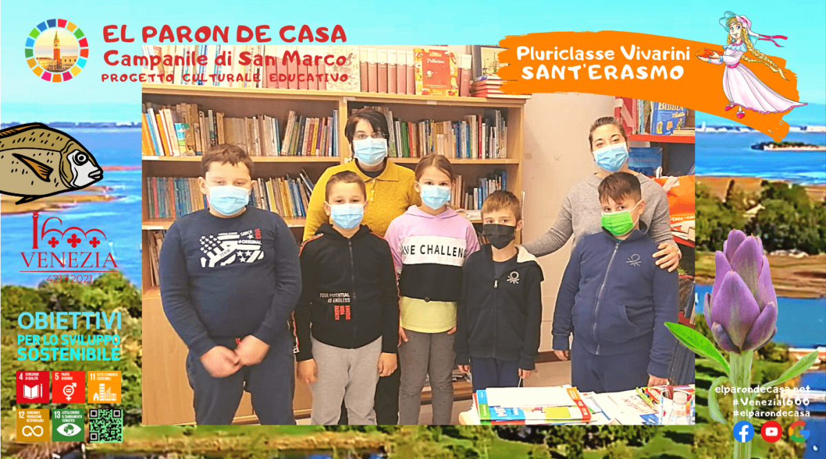 Sant’Erasmo nel progetto El Paron de Casa con la pluriclasse della scuola&nbsp;Vivarini