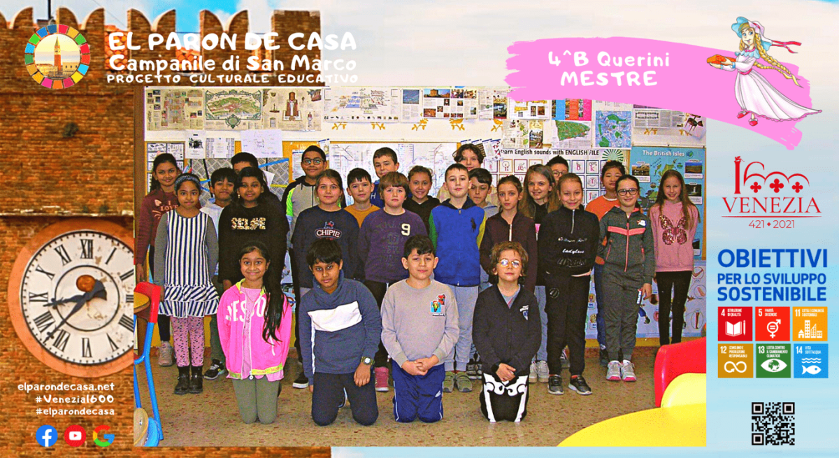 Mestre, la 4^B della Scuola Querini nel progetto El Paron de&nbsp;Casa
