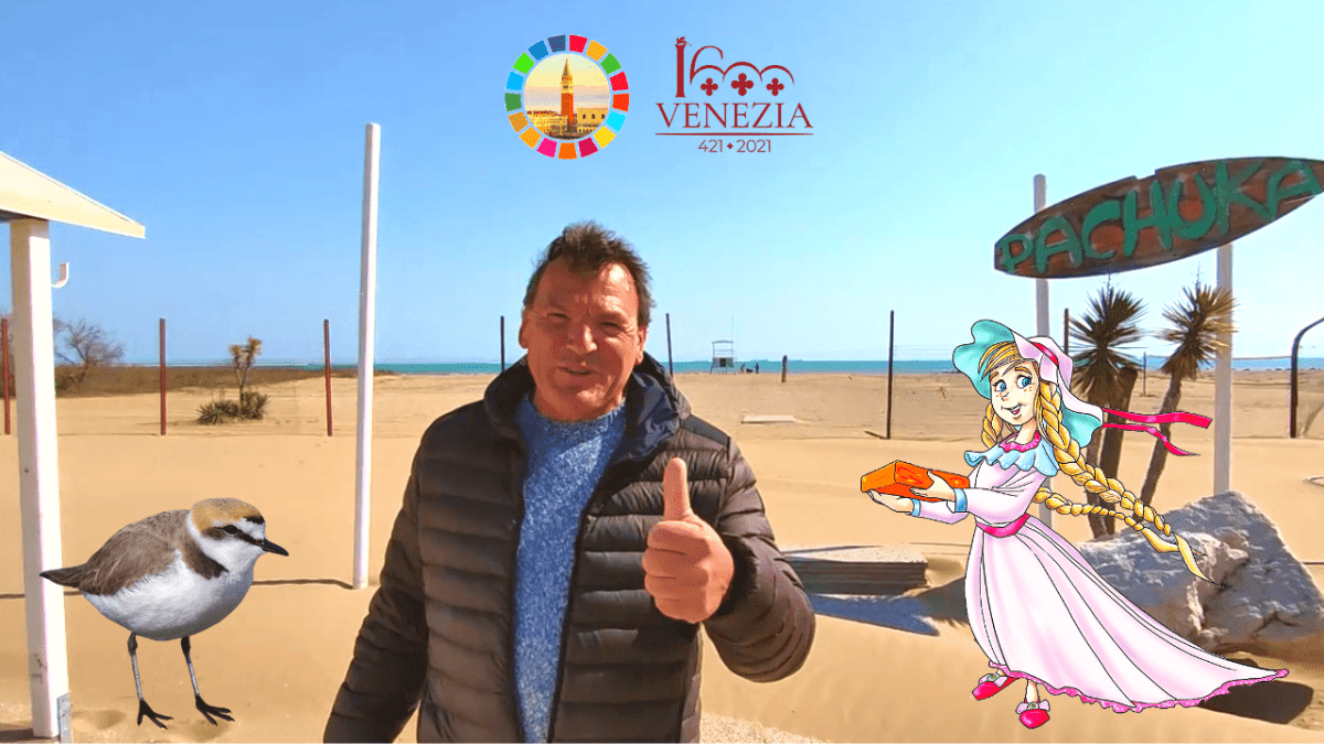 Roberto Ceolin presenta l’area Pachuka per la Caccia al Tesoro del Campanile di San Marco al Lido di&nbsp;Venezia