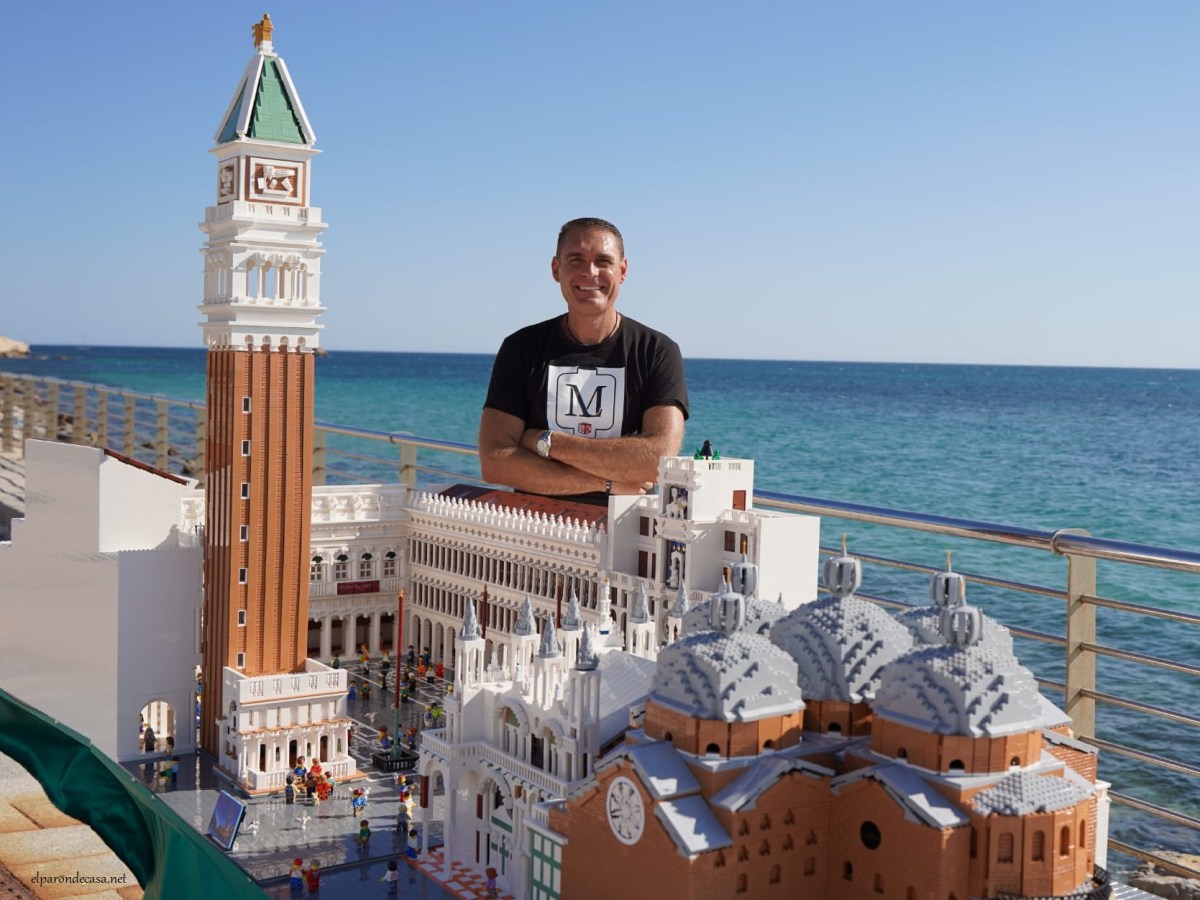 Piazza San Marco creata con 170.000 mattoncini LEGO® 🧱 Video, foto e intervista a Maurizio Lampis&nbsp;📷🎬