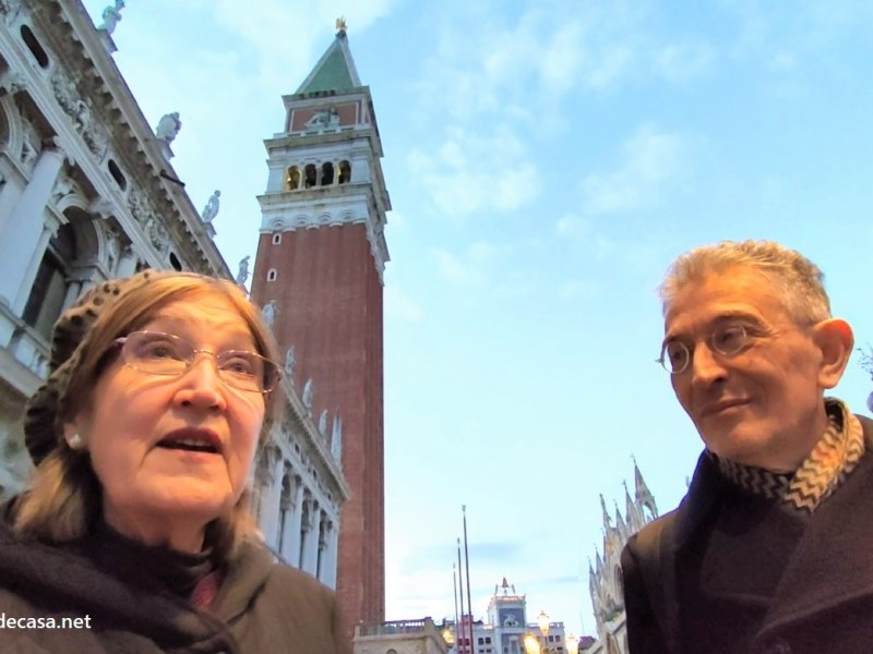 Sarah Quill e il Campanile di San Marco alla Biblioteca Nazionale&nbsp;Marciana