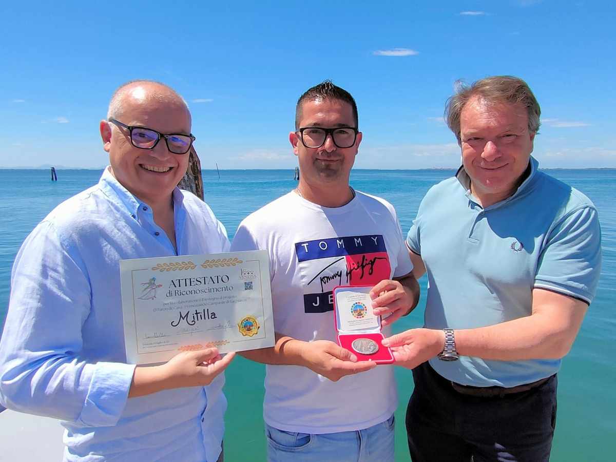 La medaglia del Campanile di San Marco in premio a&nbsp;Mitilla
